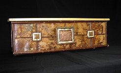 Rustic Furnishings - Cornice of Birch and Copper