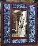 Custom Mirror - Birch Bark and Antique Barn Wood