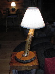 Custom Furnishings - Oak Lamp
